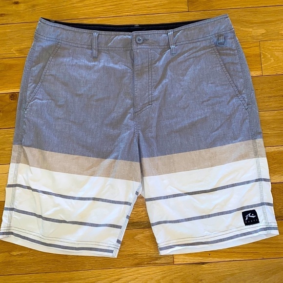 Rusty Striped Swim Trunks 36 - Picture 2 of 7